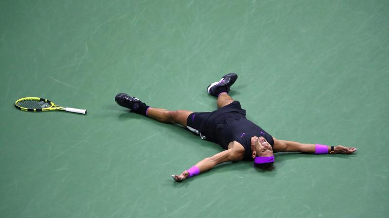 'That's so important,' Nadal said of his fourth US Open crown. 'This victory means a lot.' (Photo: AFP) 'That's so important,' Nadal said of his fourth US Open crown. 'This victory means a lot.' (Photo: AFP)