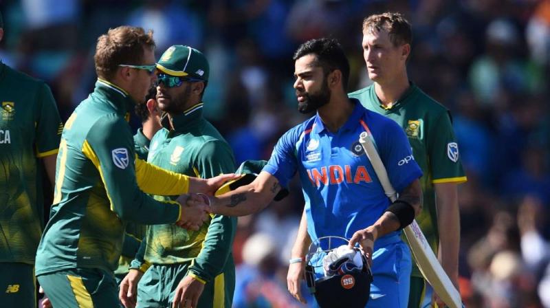 Terming India a dangerous side at home, former captain Sourav Ganguly on Monday said they start firm favourites to win the contests against South Africa. (Photo: AFP) Terming India a dangerous side at home, former captain Sourav Ganguly on Monday said they start firm favourites to win the contests against South Africa. (Photo: AFP)