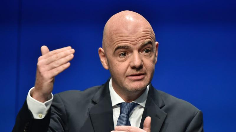 Gianni Infantino says in a statement 'now is the moment to change things and FIFA is expecting positive developments starting in the next Iran home match.' (Photo: AFP) Gianni Infantino says in a statement 'now is the moment to change things and FIFA is expecting positive developments starting in the next Iran home match.' (Photo: AFP)