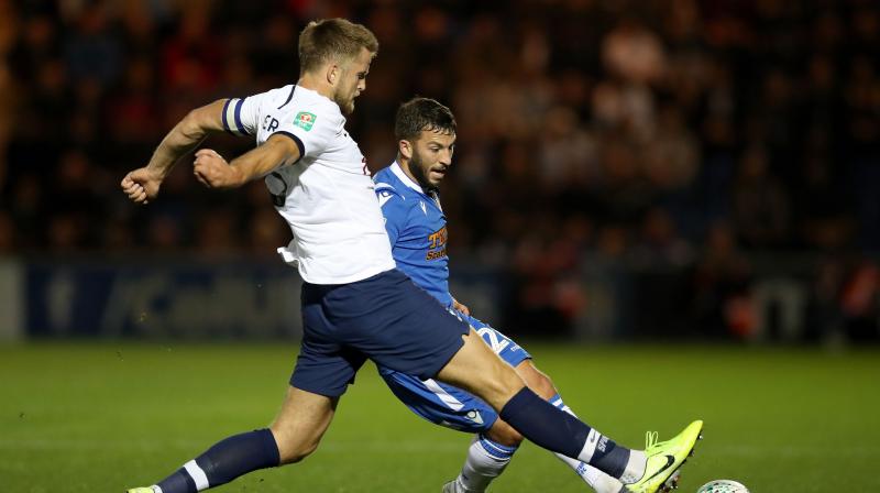 It was the first time Tottenham manager Pochettino's Tottenham Hotspur had been knocked out of a domestic cup competition against lower-league opposition. (Photo: AFP) It was the first time Tottenham manager Pochettino's Tottenham Hotspur had been knocked out of a domestic cup competition against lower-league opposition. (Photo: AFP)