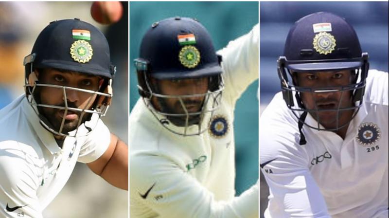 The opener’s position has been in constant turmoil ever since the departure of Virender Sehwag and Gautam Gambhir, who held the mantle of opening for India for quite a few years. (Photo: AFP/AP) The opener’s position has been in constant turmoil ever since the departure of Virender Sehwag and Gautam Gambhir, who held the mantle of opening for India for quite a few years. (Photo: AFP/AP)