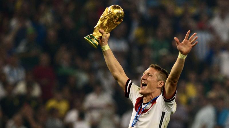 The 35-year-old, Bastian Schweinsteiger played over 300 matches for Bayern, managing to score 45 goals from 2002-2015. (Photo: Twitter/ Bastian Schweinsteiger) The 35-year-old, Bastian Schweinsteiger played over 300 matches for Bayern, managing to score 45 goals from 2002-2015. (Photo: Twitter/ Bastian Schweinsteiger)
