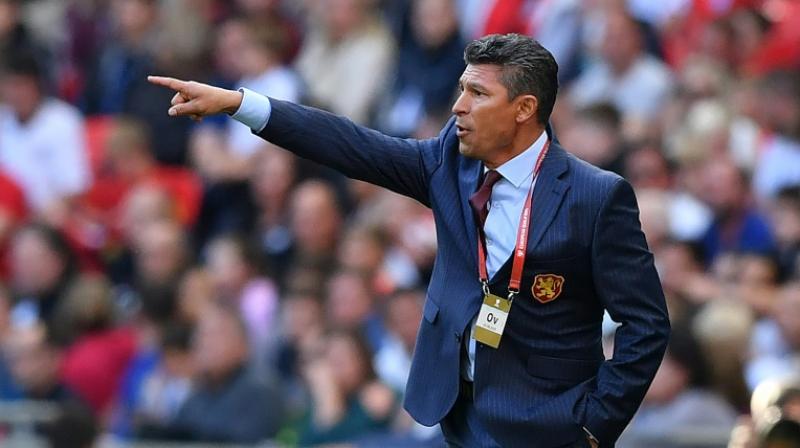 The 53-year-old Krasimir Balakov, a former national team star, apologised on Tuesday to the England players over the incidents. (Photo: AFP) The 53-year-old Krasimir Balakov, a former national team star, apologised on Tuesday to the England players over the incidents. (Photo: AFP)