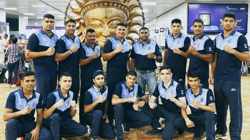 As many as 54 participants selected from three wings of the Indian armed forces will be taking part in the nine-day long 7th CISM Military World Games. The Indian boxing contingent will open India's campaign.(Photo: Twitter) As many as 54 participants selected from three wings of the Indian armed forces will be taking part in the nine-day long 7th CISM Military World Games. The Indian boxing contingent will open India's campaign.(Photo: Twitter)