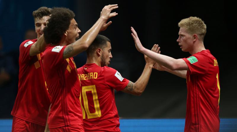 Three of Belgium's so-called golden generation – Kevin De Bruyne, Romelu Lukaku and Eden Hazard – ran riot in the first half in Kazan and the Red Devils showed impressive resilience to hold on in the second period in the face of incessant pressure. (Photo: AFP) Three of Belgium's so-called golden generation – Kevin De Bruyne, Romelu Lukaku and Eden Hazard – ran riot in the first half in Kazan and the Red Devils showed impressive resilience to hold on in the second period in the face of incessant pressure. (Photo: AFP)