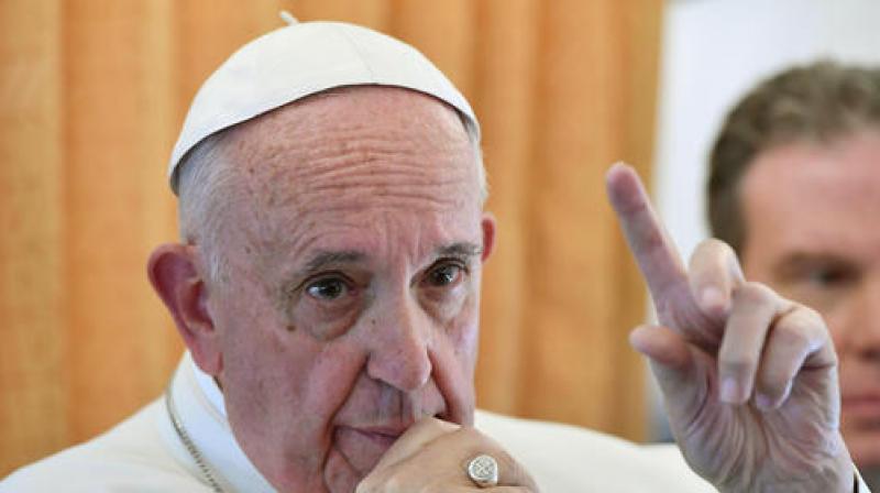 Francis departed from his prepared text to condemn the Istanbul nightclub attack that killed at least 39 people. (Photo: AP) Francis departed from his prepared text to condemn the Istanbul nightclub attack that killed at least 39 people. (Photo: AP)