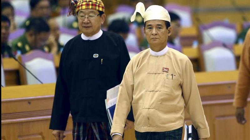 Myanmar Parliament Elects New President Myanmar Parliament Elects New President