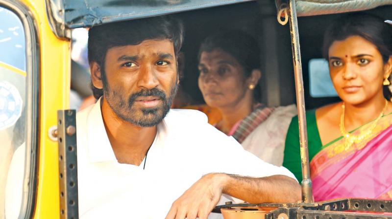 Still from vada chennai. Still from vada chennai.