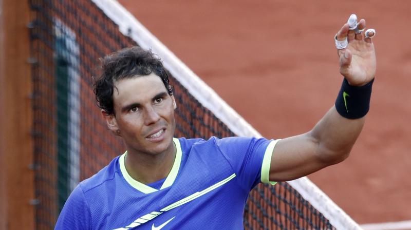"It's true that 10 is a beautiful number, but actually my favourite is nine," said Rafael Nadal, the nine-time champion at Roland Garros. (Photo: AP) "It's true that 10 is a beautiful number, but actually my favourite is nine," said Rafael Nadal, the nine-time champion at Roland Garros. (Photo: AP)