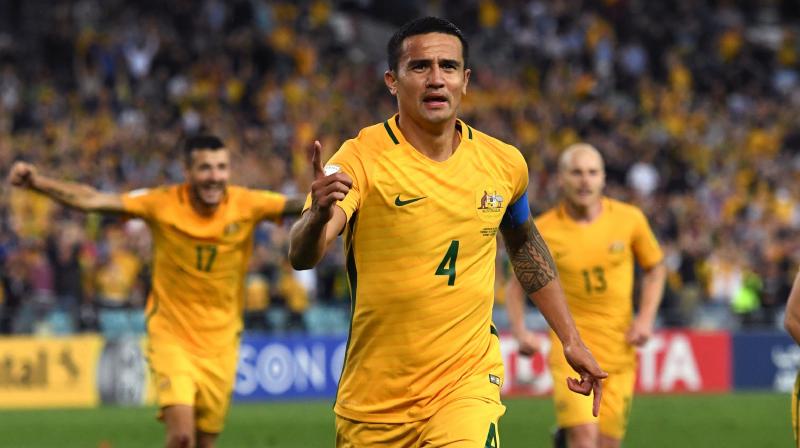 Cahill, who scored 50 goals for Australia in a career spanning 14 years, retired from international duty after playing in his fourth World Cup in Russia earlier this year. (Photo: AFP) Cahill, who scored 50 goals for Australia in a career spanning 14 years, retired from international duty after playing in his fourth World Cup in Russia earlier this year. (Photo: AFP)