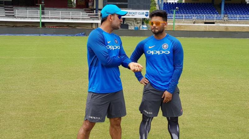 "Whenever I needed any support from Mahi bhai, I used to ask him. From my IPL contract to my wicket-keeping, he's advised me on everything," the 20-year-old Rishabh Pant. (Photo: BCCI) "Whenever I needed any support from Mahi bhai, I used to ask him. From my IPL contract to my wicket-keeping, he's advised me on everything," the 20-year-old Rishabh Pant. (Photo: BCCI)