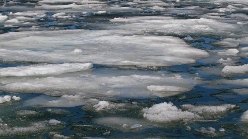 Arctic Ocean sea ice and open water routes were assessed from the North Atlantic to North Pacific oceans. (Photo: ANI)