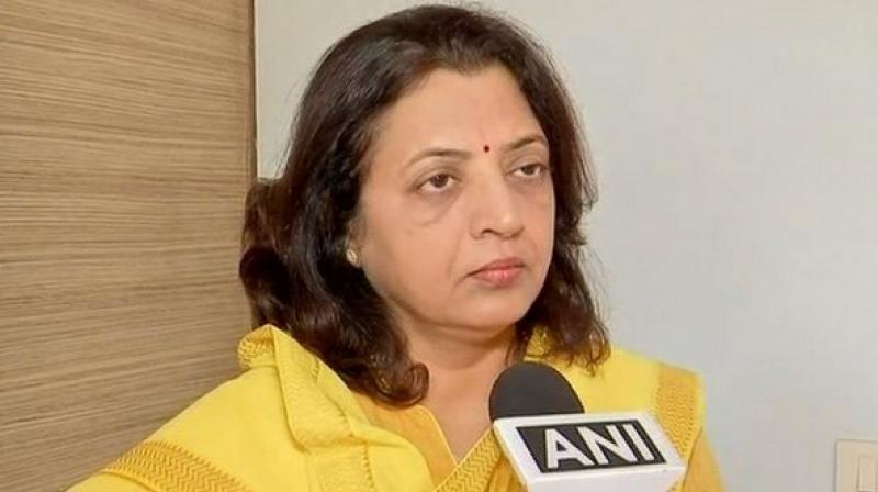 ‘Instead of authorising ten central agencies to intercept information stored on any computer, Prime Minister Modi should just declare that there is an emergency in the country,’ Shiv Sena leader Manisha Kayande said. (Photo: ANI) ‘Instead of authorising ten central agencies to intercept information stored on any computer, Prime Minister Modi should just declare that there is an emergency in the country,’ Shiv Sena leader Manisha Kayande said. (Photo: ANI)