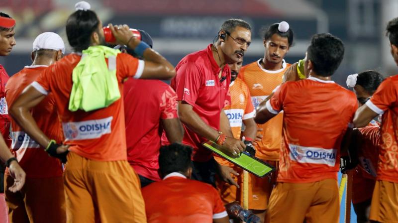 Harendra said India's first aim would be to top Pool C and qualify directly for the quarterfinals. (Photo: Twitter) Harendra said India's first aim would be to top Pool C and qualify directly for the quarterfinals. (Photo: Twitter)