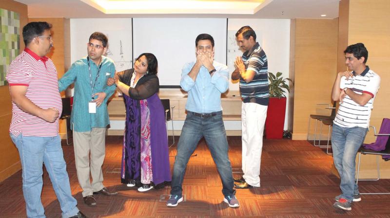 A training session by Reflex. A training session by Reflex.