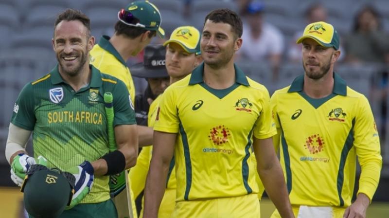 Australia are at the top of the points table with 14 points. If Aussies beat South Africa, they will seal the first spot. (Photo: AFP) Australia are at the top of the points table with 14 points. If Aussies beat South Africa, they will seal the first spot. (Photo: AFP)