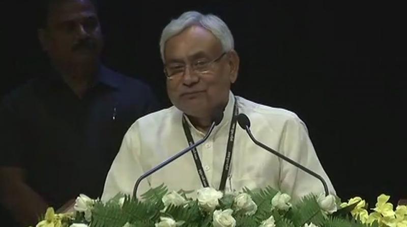 Nitish Kumar listed what his government have done for women's empowerment such as reservation in panchayat seats, government jobs and prohibition. (Photo: Twitter | ANI) Nitish Kumar listed what his government have done for women's empowerment such as reservation in panchayat seats, government jobs and prohibition. (Photo: Twitter | ANI)