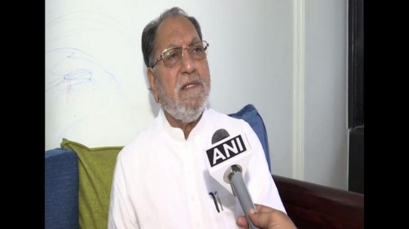 As BJP-Shiv Sena are struggling to come together to form government, section of supporters of Congress are of opinion that Congress- NCP should be open to the prospect of forming the government with Shiv Sena, Dalwai said. (Photo: ANI)