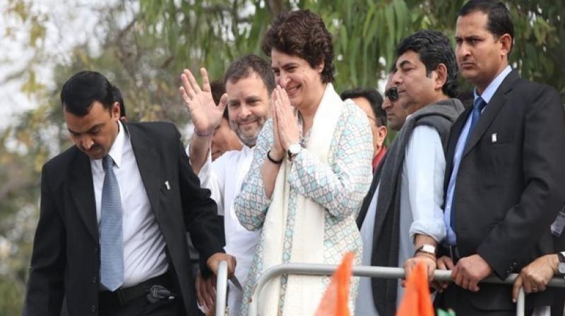 Congress general secretary Priyanka Gandhi Vadra will increase the frequency of her tours to the state and meet party workers at least twice a week, sources said on Sunday. (Photo: File) Congress general secretary Priyanka Gandhi Vadra will increase the frequency of her tours to the state and meet party workers at least twice a week, sources said on Sunday. (Photo: File)