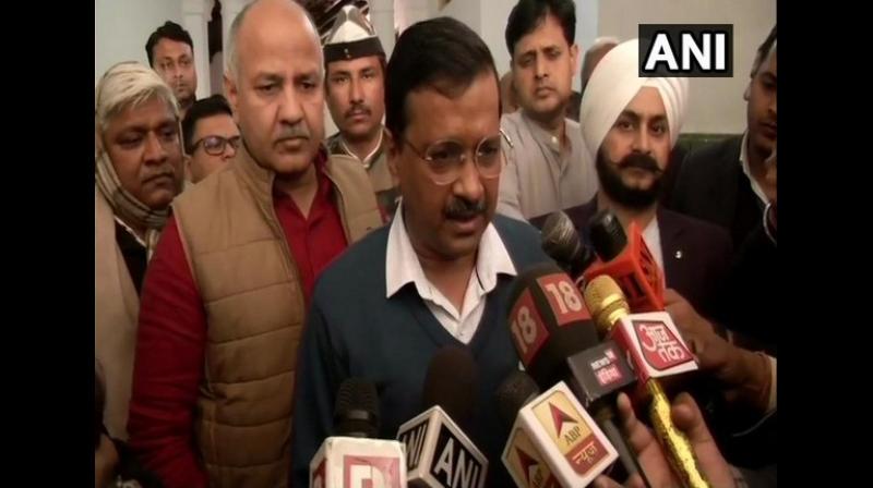 Delhi Chief Minister in Vidhan Sabha said that files of various development projects of Delhi are not being cleared by the central government. (Photo: ANI) Delhi Chief Minister in Vidhan Sabha said that files of various development projects of Delhi are not being cleared by the central government. (Photo: ANI)