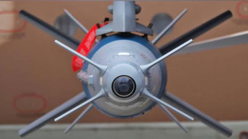 During the Balakot strikes, the Air Force had dropped Spice-2000 bombs from Mirage-2000 fighter aircraft after a pack of 12 of these fighters crossed the Line of Control to strike the Jaish facility in the Khyber Pakhtunwa province. (Photo: ANI) During the Balakot strikes, the Air Force had dropped Spice-2000 bombs from Mirage-2000 fighter aircraft after a pack of 12 of these fighters crossed the Line of Control to strike the Jaish facility in the Khyber Pakhtunwa province. (Photo: ANI)
