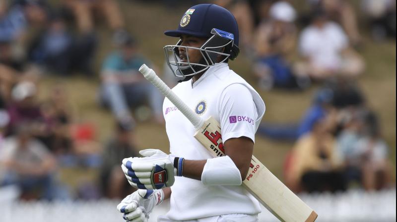 Indian captain Virat Kohli has exhorted his batsmen to shun ultra-defensive approach heading into the must-win second Test against New Zealand, saying it "never pays off" on overseas tours. Prithvi Shaw's defence was penetrated like a fire. (Photo:AP) Indian captain Virat Kohli has exhorted his batsmen to shun ultra-defensive approach heading into the must-win second Test against New Zealand, saying it "never pays off" on overseas tours. Prithvi Shaw's defence was penetrated like a fire. (Photo:AP)