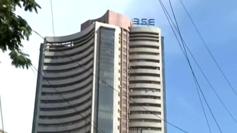BSE 30-share barometer, after a robust start, advanced to a high of 34,508.24 in morning trade. BSE 30-share barometer, after a robust start, advanced to a high of 34,508.24 in morning trade.