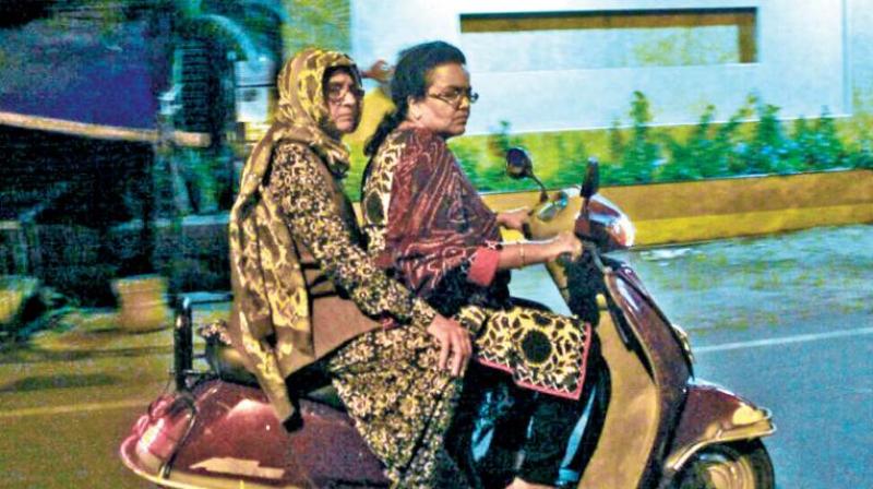Puducherry Lt Governor Kiran Bedi riding pillion during an inspection of Puducherry by night on Friday. (Photo: File) Puducherry Lt Governor Kiran Bedi riding pillion during an inspection of Puducherry by night on Friday. (Photo: File)