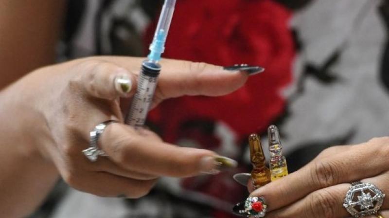 Oxytocin is used to progress labour but it can have serious side effects such as cardiovascular problems or uterine rupture when used for too long (Photo: AFP) Oxytocin is used to progress labour but it can have serious side effects such as cardiovascular problems or uterine rupture when used for too long (Photo: AFP)