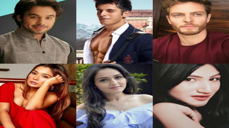 TV Celebs: Manish Goplani, Siddharth Sharma, Jason Shah, Sara Khan, Tanya Sharma and Mahika Sharma. TV Celebs: Manish Goplani, Siddharth Sharma, Jason Shah, Sara Khan, Tanya Sharma and Mahika Sharma.