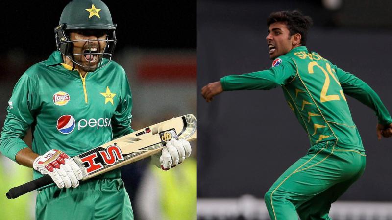 Opener Babar Azam struck a half-century and leg-spinner Shadab Khan claimed three wickets as Pakistan secured a 3-0 T20 series whitewash over Australia with a 33-run victory in Dubai. (Photo: AP) Opener Babar Azam struck a half-century and leg-spinner Shadab Khan claimed three wickets as Pakistan secured a 3-0 T20 series whitewash over Australia with a 33-run victory in Dubai. (Photo: AP)