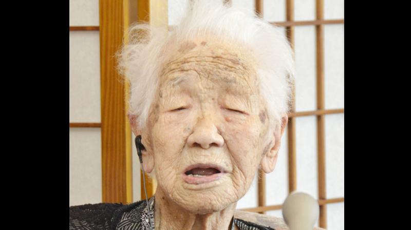 Tanaka's family and the mayor were present to celebrate. (Photo:AP) Tanaka's family and the mayor were present to celebrate. (Photo:AP)