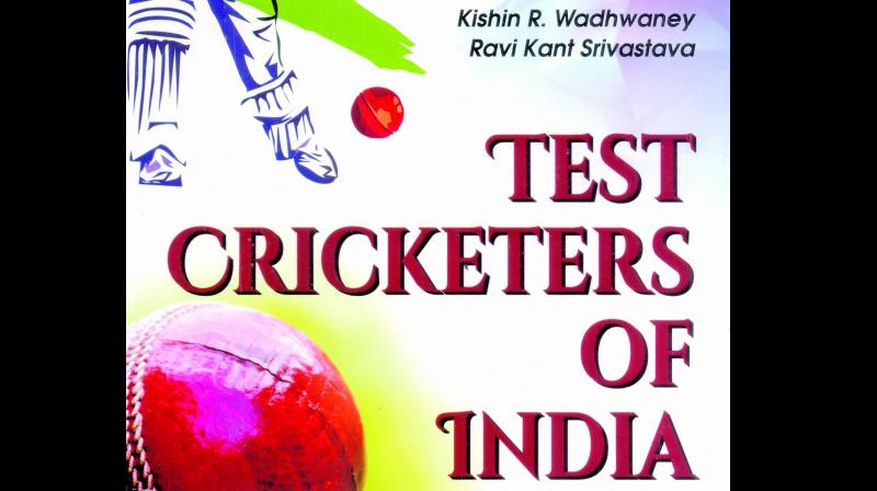 Test Cricketers of India by Kishin R. Wadhwaney and Ravi Kant Srivastava Sports Educational Technologies, Daryaganj, New Delhi. Test Cricketers of India by Kishin R. Wadhwaney and Ravi Kant Srivastava Sports Educational Technologies, Daryaganj, New Delhi.