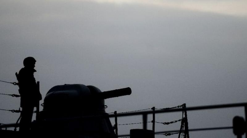 A Russian navy ship collided with another vessel off the Turkish coast in the Black Sea, Russia's defence ministry said, adding that its crew was trying to keep it afloat (Photo: AFP) A Russian navy ship collided with another vessel off the Turkish coast in the Black Sea, Russia's defence ministry said, adding that its crew was trying to keep it afloat (Photo: AFP)