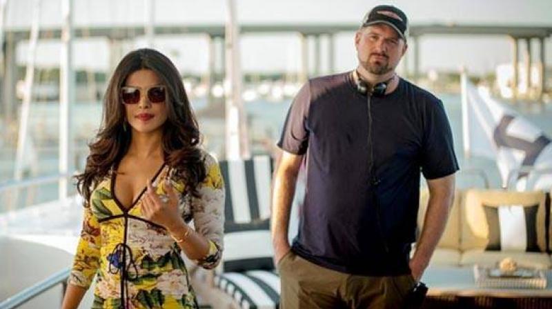 Priyanka in a still from 'Baywatch'. Priyanka in a still from 'Baywatch'.