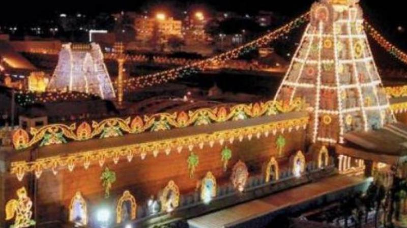 Tirupati temple (Photo: File) Tirupati temple (Photo: File)