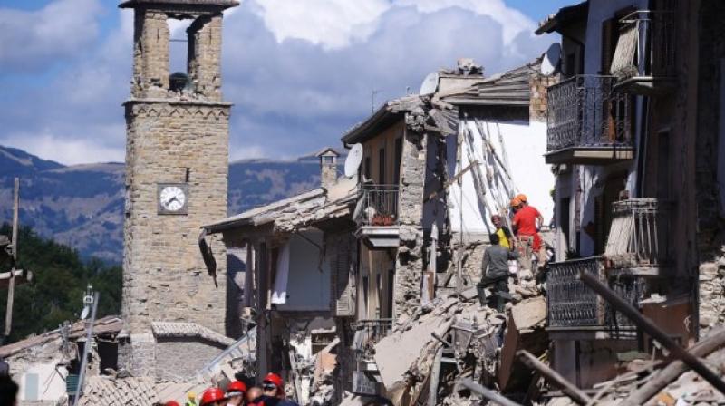 A right-wing Catholic radio station said that Italy earthquakes was God's punishment for the country approving same-sex civil unions. (Photo: AP) A right-wing Catholic radio station said that Italy earthquakes was God's punishment for the country approving same-sex civil unions. (Photo: AP)