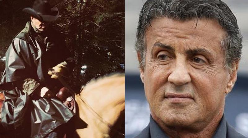 Sylvester Stallone shared his first look from the film dressed as a cowboy. Sylvester Stallone shared his first look from the film dressed as a cowboy.