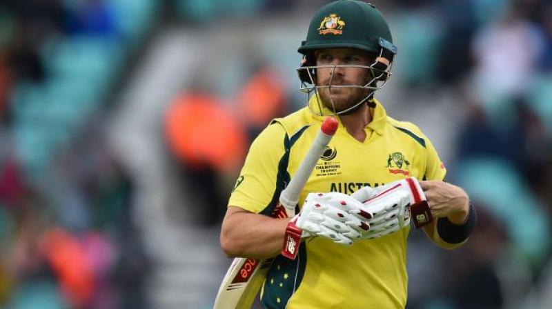 Disarray within Cricket Australia has distracted the Australian team, one-day skipper Aaron Finch said Thursday as he urged his players to keep their focus on the field. (Photo: AFP) Disarray within Cricket Australia has distracted the Australian team, one-day skipper Aaron Finch said Thursday as he urged his players to keep their focus on the field. (Photo: AFP)