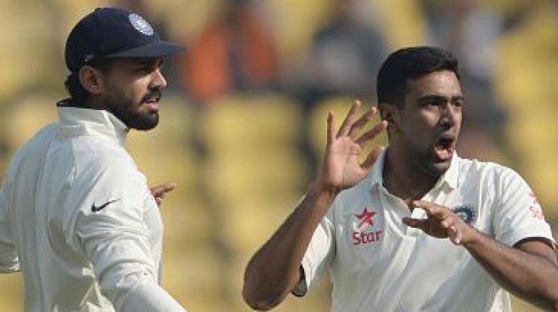 Tamil Nadu will be without the services of ace spinner R Ashwin, Test opener Murali Vijay and all-rounder Vijay Shankar for the upcoming Ranji Trophy game against Hyderabad at Tirunelveli from November 12 to 15. (Photo: AFP) Tamil Nadu will be without the services of ace spinner R Ashwin, Test opener Murali Vijay and all-rounder Vijay Shankar for the upcoming Ranji Trophy game against Hyderabad at Tirunelveli from November 12 to 15. (Photo: AFP)