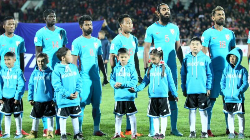 India make five changes from the 2-2 draw against Myanmar in Goa in November last year. (Photo: AIFF) India make five changes from the 2-2 draw against Myanmar in Goa in November last year. (Photo: AIFF)