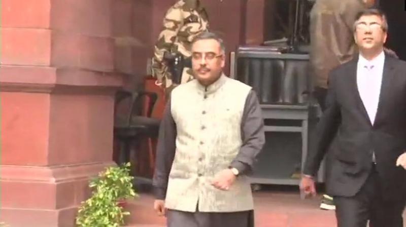 Pakistan envoy Sohail Mahmood was called to the Foreign Ministry office by Foreign Secretary Vijay Gokhale who raised strong protest over the killing of the soldiers in Pulwama, official sources said. (Photo: ANI) Pakistan envoy Sohail Mahmood was called to the Foreign Ministry office by Foreign Secretary Vijay Gokhale who raised strong protest over the killing of the soldiers in Pulwama, official sources said. (Photo: ANI)