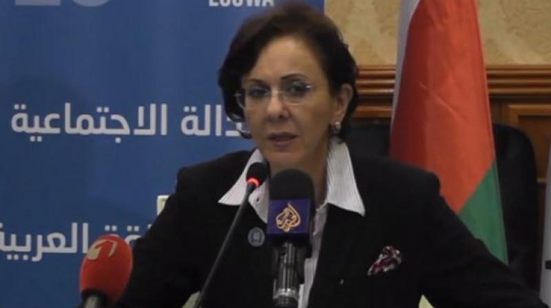 UN official Rima Khalaf announced her resignation on Friday, saying the secretary general had asked her to withdraw a report in which she accused Israel of being an “apartheid state”. (Photo: YouTube) UN official Rima Khalaf announced her resignation on Friday, saying the secretary general had asked her to withdraw a report in which she accused Israel of being an “apartheid state”. (Photo: YouTube)