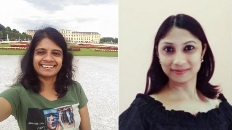The News Minute reporter Saritha S Balan (L) and Republic TV's South India bureau chief Pooja Prasanna (R) were attacked by anti-women protesters near Sabarimala temple. (Photo: Facebook, Twitter Screengrab respectively) The News Minute reporter Saritha S Balan (L) and Republic TV's South India bureau chief Pooja Prasanna (R) were attacked by anti-women protesters near Sabarimala temple. (Photo: Facebook, Twitter Screengrab respectively)