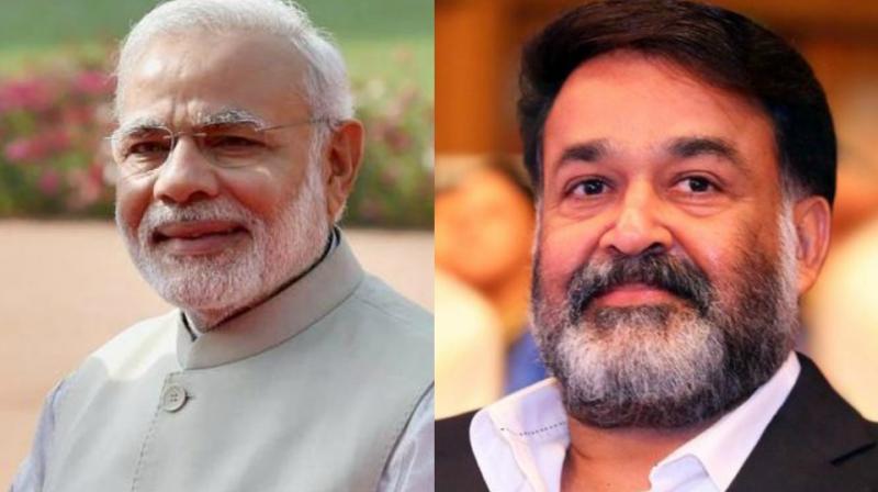 Mohanlal took to Twitter to wish Narendra Modi on his birthday on Sunday. Mohanlal took to Twitter to wish Narendra Modi on his birthday on Sunday.