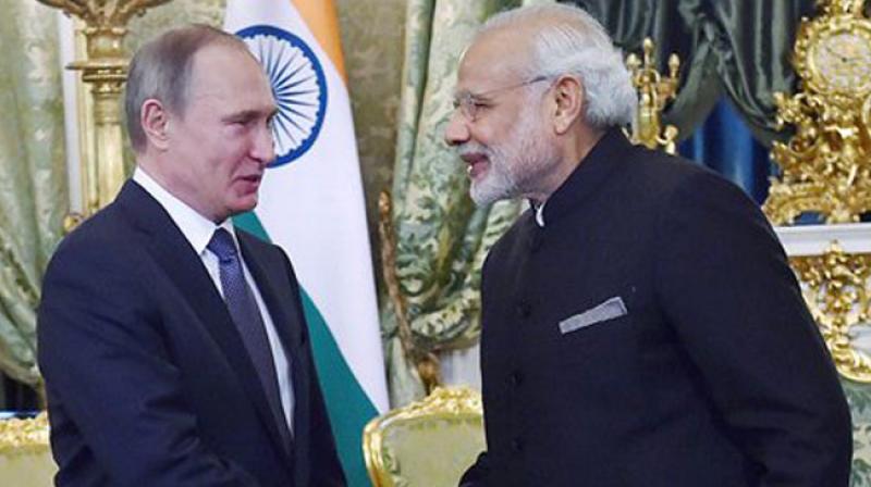 Prime Minister Narendra Modi and Russian President Vladimir Putin. (Photo: PTI) Prime Minister Narendra Modi and Russian President Vladimir Putin. (Photo: PTI)