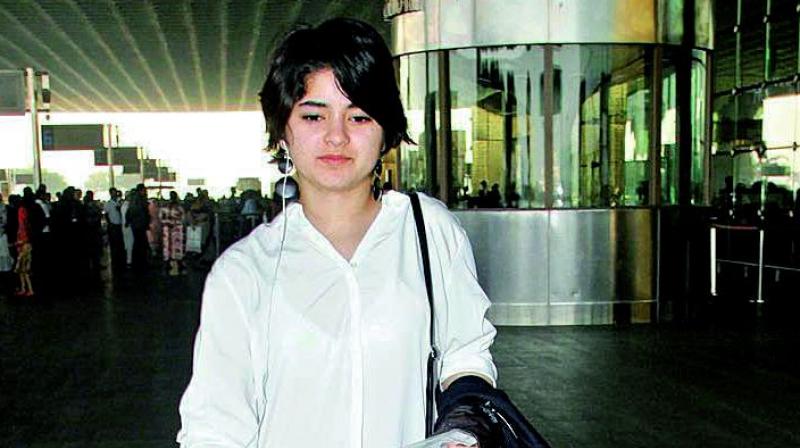 The incident came to light when Zaira Wasim shared the ordeal she had to go through en route Mumbai by an Air Vistara flight in an Instagram story. (File photo) The incident came to light when Zaira Wasim shared the ordeal she had to go through en route Mumbai by an Air Vistara flight in an Instagram story. (File photo)