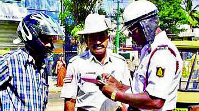 “Though notice was served to pay the fines he had ignored them. However we caught him on Thursday evening.” (Representational image) “Though notice was served to pay the fines he had ignored them. However we caught him on Thursday evening.” (Representational image)