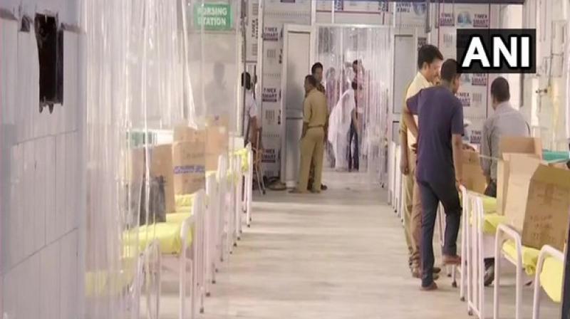 The death toll due to encephalitis touched 117 on Thursday morning in Muzaffarpur district. (Photo: ANI) The death toll due to encephalitis touched 117 on Thursday morning in Muzaffarpur district. (Photo: ANI)