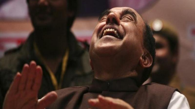 Bharatiya Janata Party (BJP) leader Subramanian Swamy. (Photo: ANI) Bharatiya Janata Party (BJP) leader Subramanian Swamy. (Photo: ANI)